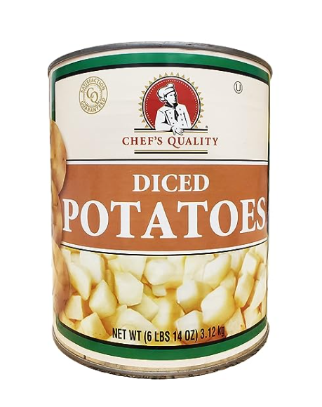 Potato Diced White (6 x #10Cans )