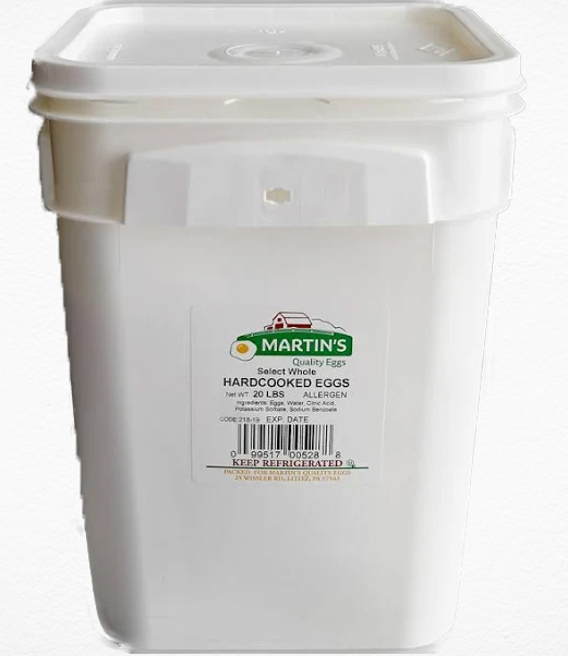 Eggs, Boiled (20lb)