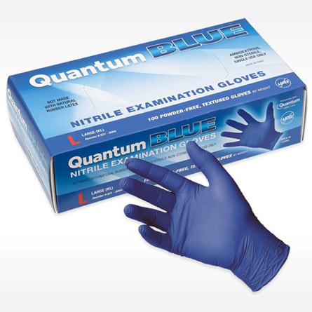 Gloves, Blue ( case of 10 boxes ) - Gloves, Blue sz. L (10x100)