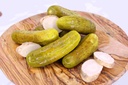 PATRIOT Garlic Pickles w/ Turmeric, 4 gallon (16-18lb)-KOSHER