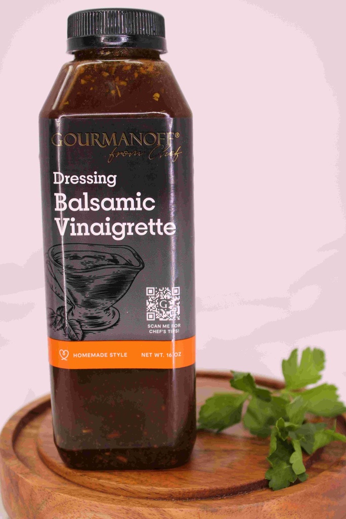 Homemade Balsamic Vinaigrette Dressing, 9ct (packed 16fl.oz)