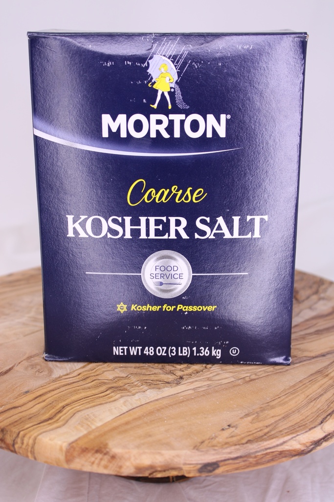 Kosher Salt "Morton", (12x3lb)