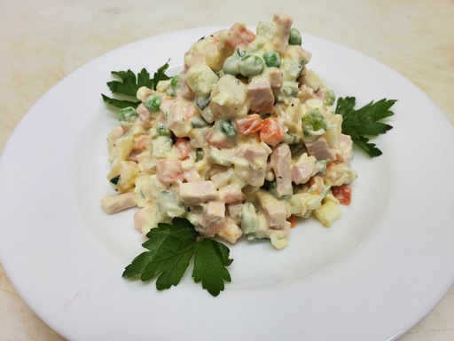 [30080-16] Olivier Salad with Black Bologna, 5ct (packed 16fl.oz)