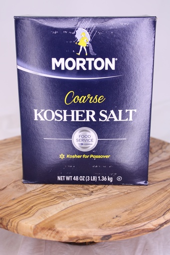 [80094] Kosher Salt "Morton", (12x3lb)